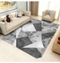 3D Geometric Pattern Living Room Carpet Multicolour 120X160centimeter