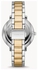 ساعة يد كرونوغراف بسوار من الستانلس ستيل طراز Mk4595 للنساء