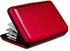 Waterproof Aluminum Pocket Wallet Business ID Credit Card Holder Case Box (Red)