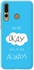 Matte Finish Slim Snap Case Cover For Huawei Nova 4 Maybe Okay