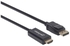152679 DisplayPort Male to HDMI Male Cable Black