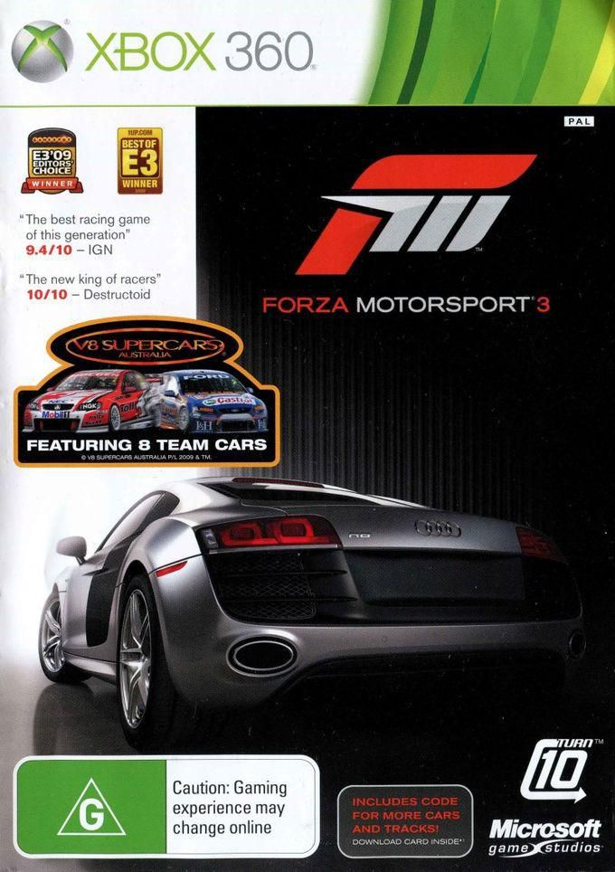 STUDIO Forza Motorsport 3 - Xbox 360