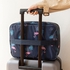 Travel Documents Organizer Bag, Three Layers. Light Pink