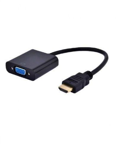 Generic HDMI To VGA Cable -Without Audio - Black