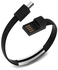 As Seen on TV Micro USB to USB Cable Bracelet Charger/Sync Cable for SmartPhones and Tablets