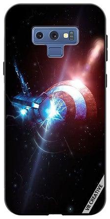 Protective Case Cover For Samsung Galaxy Note 9 Marvel Design Multicolour