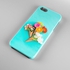 Bright Blue Background Colourful Flowers In Ice Cream Cones Phone Case for iPhone 5