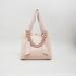Sasha Textured Shopper Bag with Chain Accent and Detachable Pouch