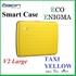 Ogon Smart Case V2 Large Aluminium Wallet - Taxi Yellow