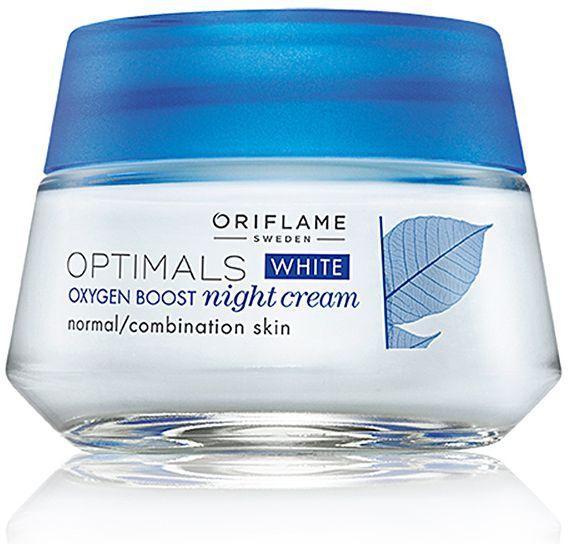Optimals White Oxygen Boost Night Cream Normal/Combination Skin