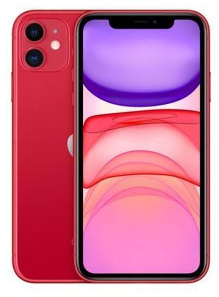 Apple IPhone 11 6.1-Inch Liquid Retina LCD (4GB RAM, 64GB ROM IOS 13, (12MP+12MP)+12MP 4G LTE Smartphone - Red