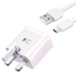 Samsung Galaxy S10 - S9 - S8 Adaptive Charger (TYPE C) - White