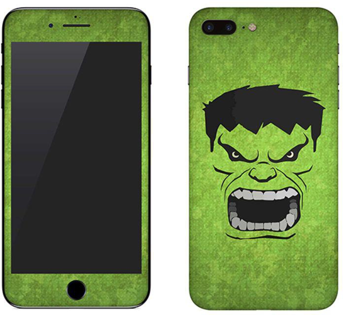 Vinyl Skin Decal For Apple iPhone 7 Plus Screaming Hulk