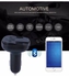 X15 Car MP3 Player Bluetooth Call Support FM Transmitter with dual USB Charging Port - Black
