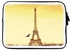 Stylizedd Designer Sleeve with Strap for 15 inch Macbook & Laptop – Paris - Eiffel Tower