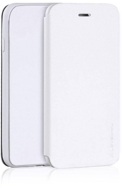 Pu Mix Cover Case Samsung Galaxy A3 A300 Leather Flip Case - White