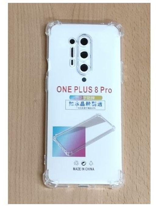 Silicone Cover For ONE PLUS 8 PRO - Clear