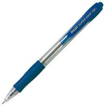 قلم حبر جاف كروي الرأس بقبضة ممتازة أزرق