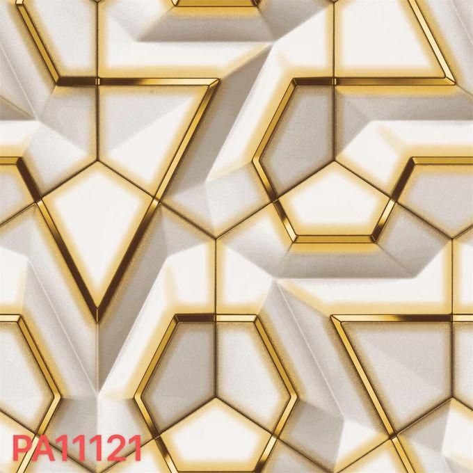 Tessuch 3D Wallpaper - Cream And Gold