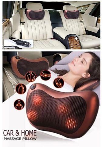 Generic Electomotion Massage Pillow for Car or Home Body Massage a Neck Cervical Traction Massage Cushion