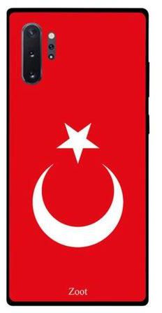 غطاء حماية واقٍ لهاتف سامسونج نوت 10 برو علم تركيا