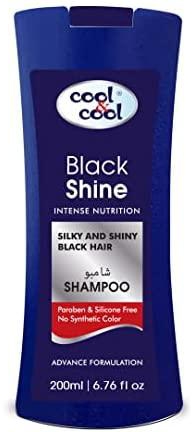 Cool & Cool Shampoo Black Shine 200ml