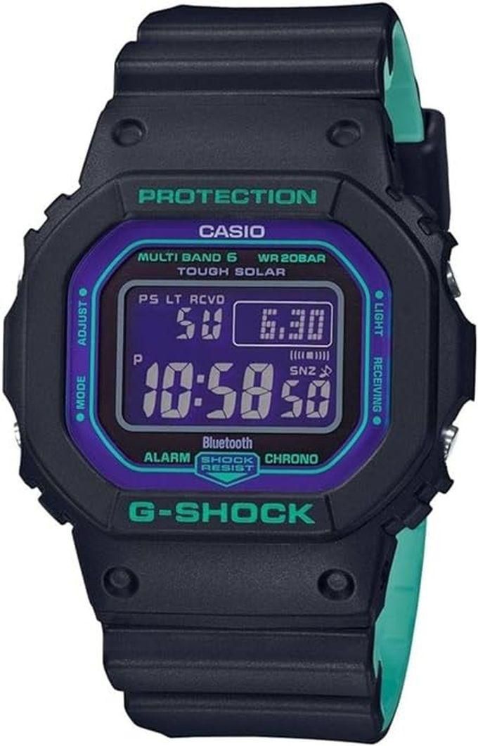 G Shock Couple كاسيو ساعة رقمية رياضية بسوار مطاط للاولاد، ابيض - W-218HC-8AVDF، ديجيتال