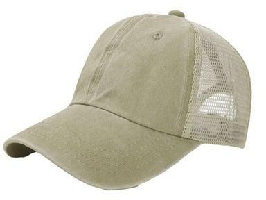 Embroidered Cricket Cap Brown