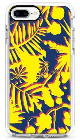 غطاء حماية واق لهاتف أبل آيفون 7 بلس تصميم كامل مطبوع عليه غابة هاواي