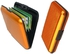 Aluma Credit Card Wallet Holder For Unisex, Orange