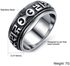 Fashion Punk Ring of stainless steel for Men size 11US