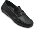 Silver Shoes Casual Black Men Shoes 100% Genuine Leather