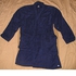 Generic Cotton Bath Robe - Navy Blue