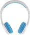 BuddyPhones School Plus on Ear, Wired Headphone, Blue