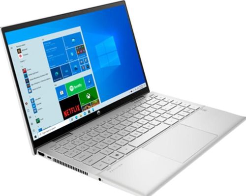HP Pavilion x360 Convertible 14-DY0006NE - Intel Core i3-1125G4 up to 3.7 GHz, 4 GB DDR4-3200 MHz RAM, 256GB SSD, 14 Inch FHD Touch, Window 10 Home - Silver | 3A2S0EA