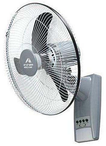 Andrakk Rechargeable 16'' Wall Fan With Remote