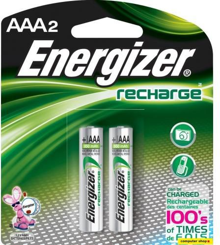 ENERGIZER RECHARGEABLE BATTERY PACK OF 2 AAA - NH12RP2