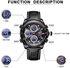 Naviforce Men's Dual time 30M water resistant wrist watch