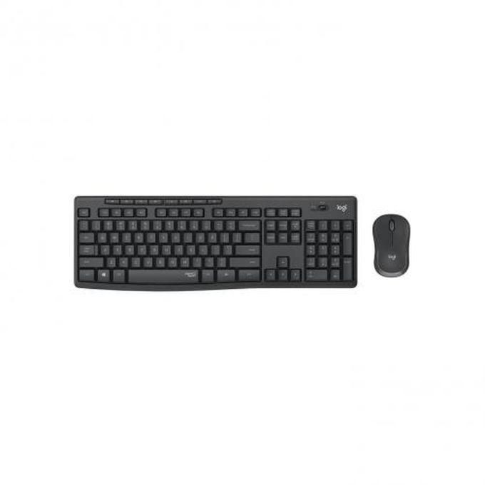 Logitech Mk295 Silent Wireless Keyboard Mouse Combo - Black