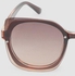 Women's Sunglass With Durable Frame Lens Color Brown Frame Color Brown