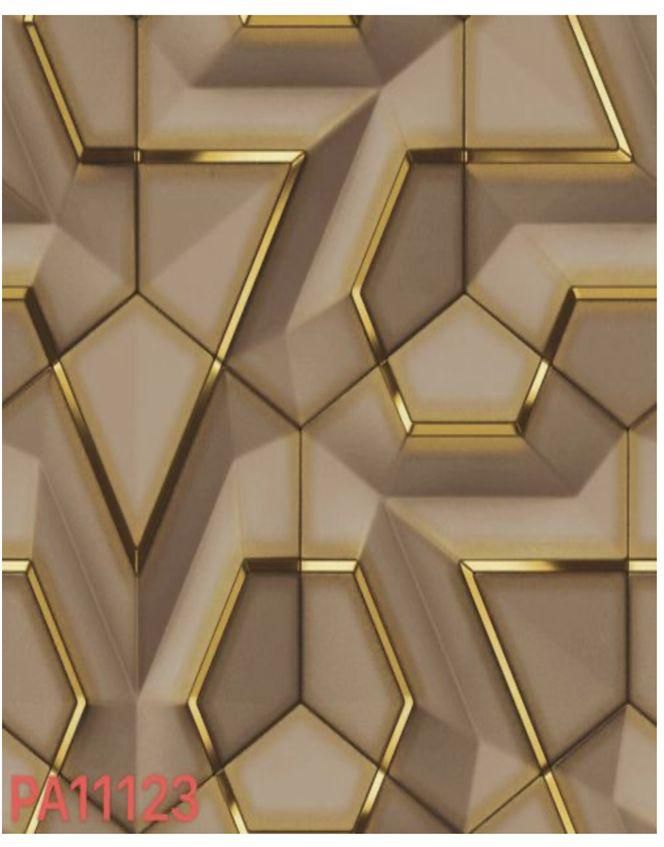 Whiterosy wallpapers 3D Luxury Gold Design Wallpaper - 5.3 SQM