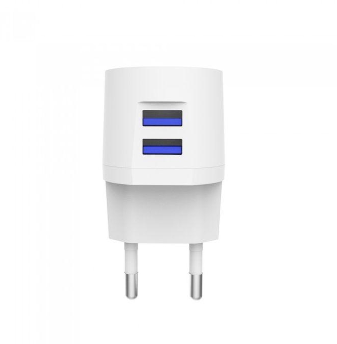 Vidvie Wall Charger,Dual Usb Fast Charger PLE201,With MICRO Usb Cable
