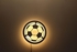 LED Wall Lamp With Warm Color LED Strip- White Color Football Shape