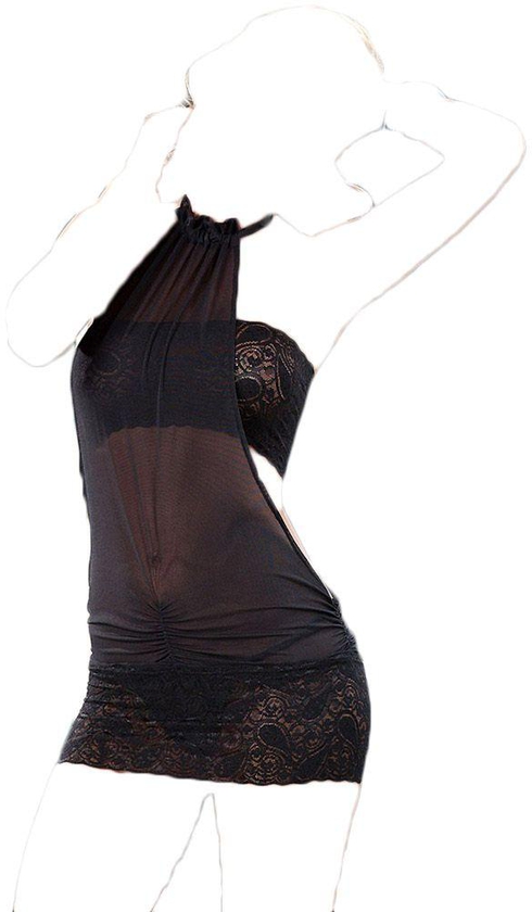 Women Lingerie Costumes Free Size - Black