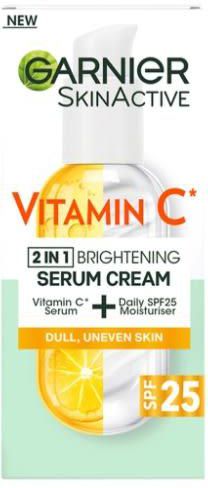 Garnier Naturals Vitamin C 50ml Brightening Serum Cream Spf 25 - 50ml