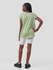 Inken Solid Short Sleeve Hi-Lo T-shirt - Light Green