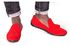 Kitenge Products Plain Red Velvet Loafer