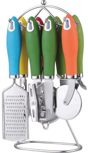 Colored Kitchen Tools set