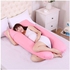 Cotton Maternity Pillow Cotton Pink 120x80 centimeter