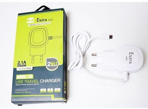 Generic Power Charger Adapter with Micro USB Cable